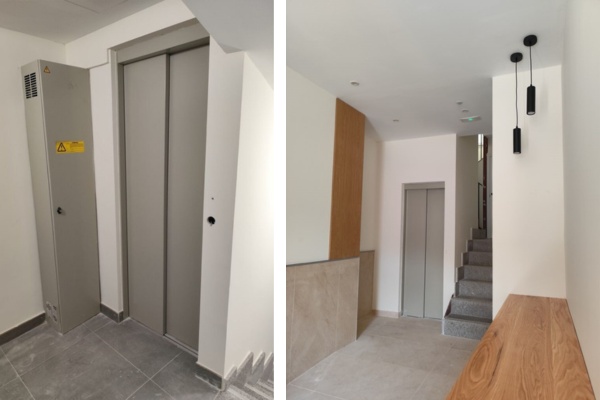 Reforma eléctrica de un edificio para la instalación de un ascensor